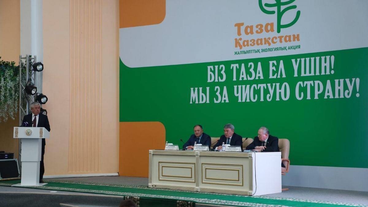Встреча по вопросам благоустройства в СКО в рамках программы "Таза Қазақстан" Встреча по вопросам благоустройства в СКО в рамках программы "Таза Қазақстан"