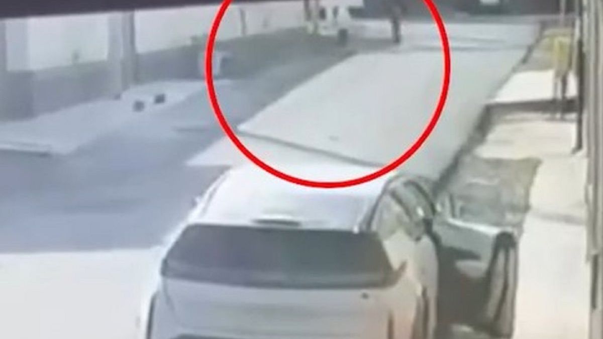 Место происшествия в Шымкенте