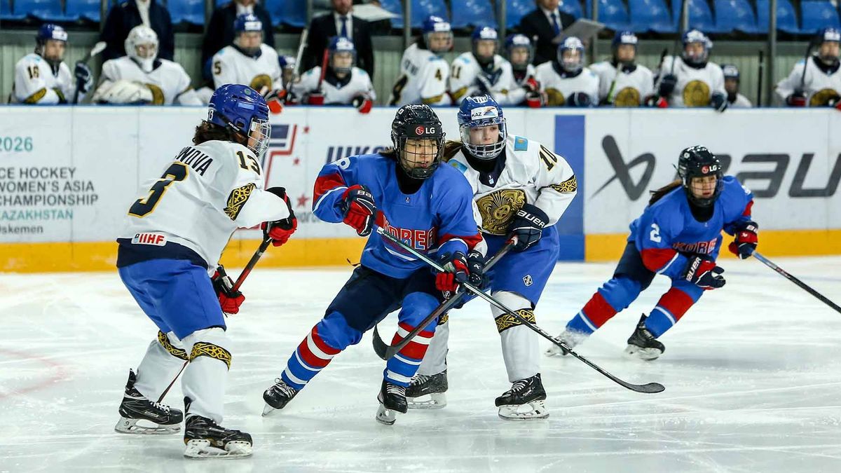 Матч женских сборных Казахстана и Южной Кореи