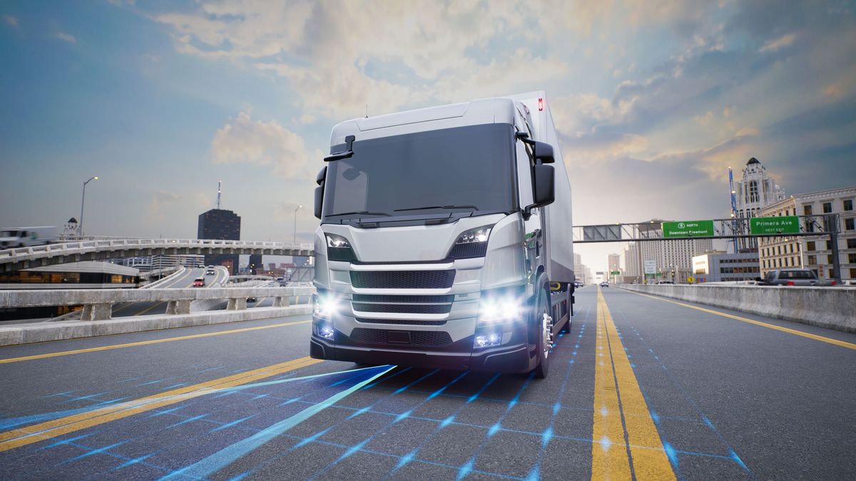 Беспилотный грузовик