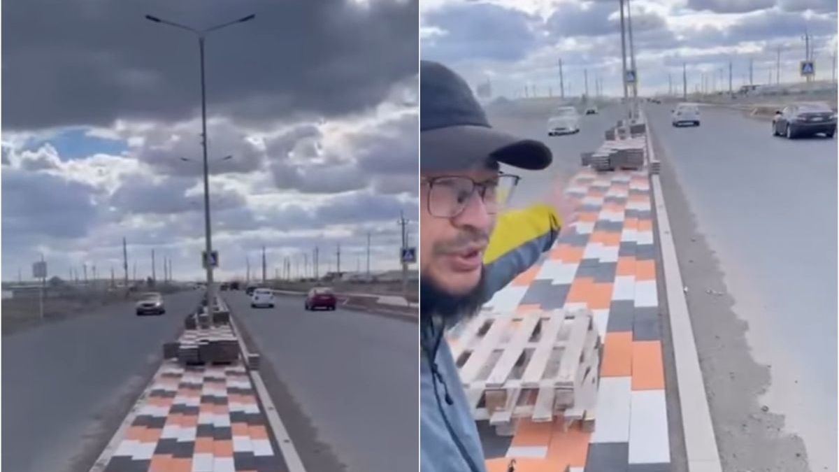 Мужчина записывает обращение