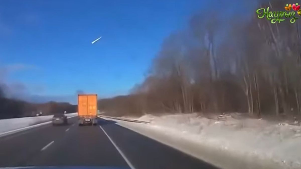 Метеориттің құлау сәті