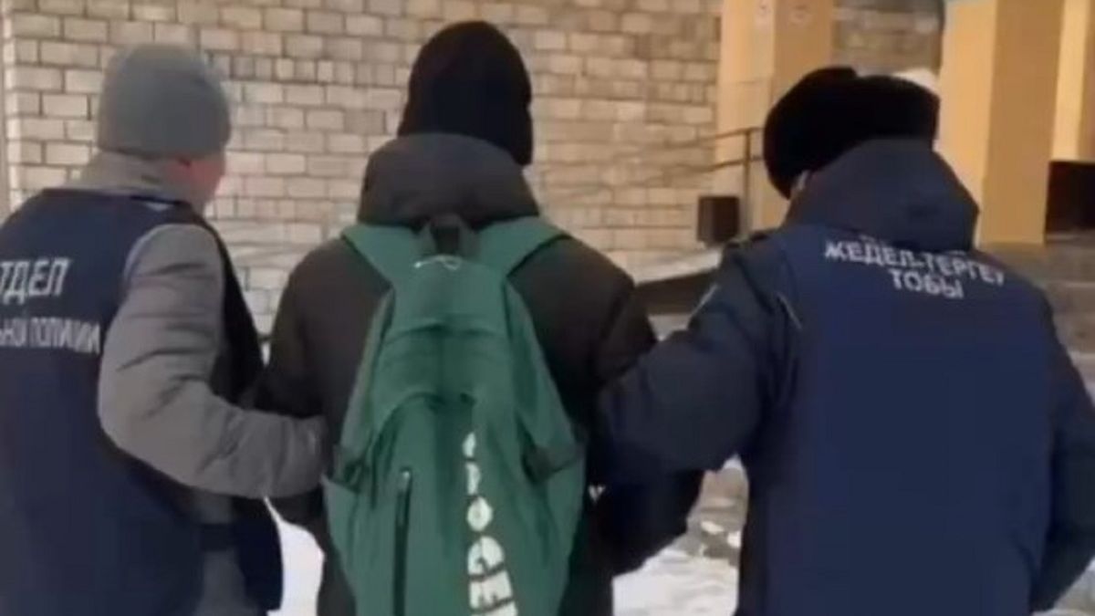 Задержанный в Семее