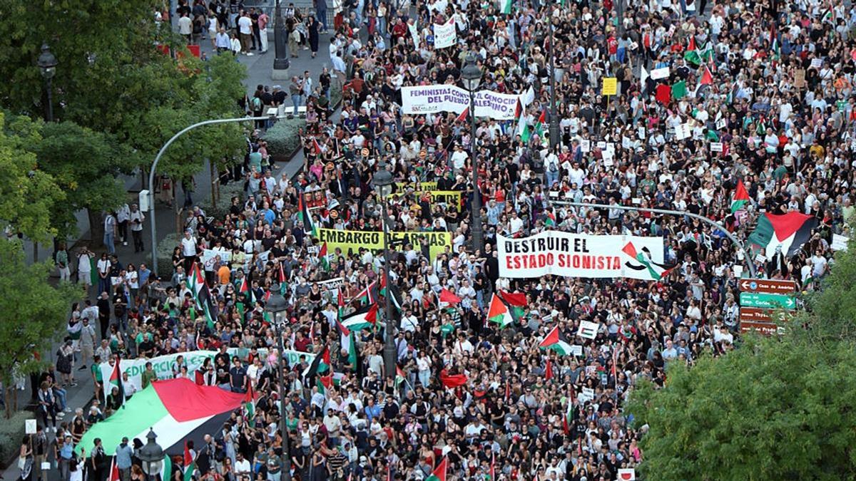 Пропалестинские акции в Европе