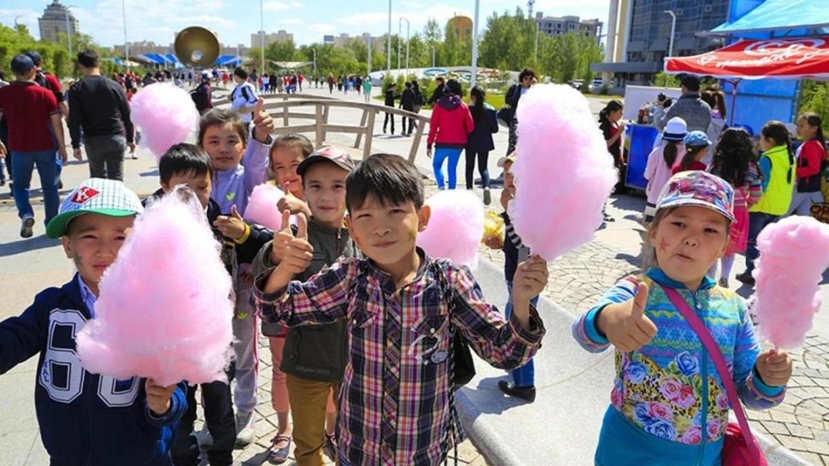 Международный день защиты детей в Астане