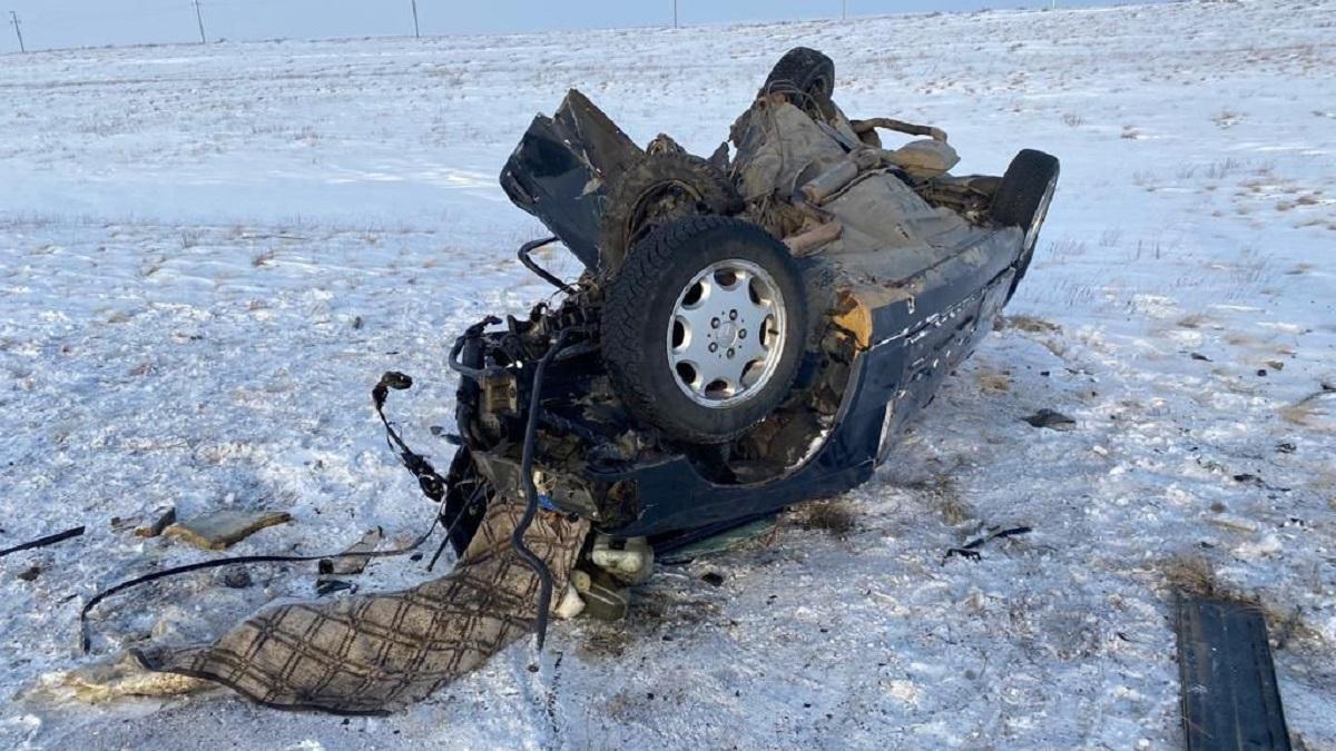 ДТП на трассе в Павлодарской области