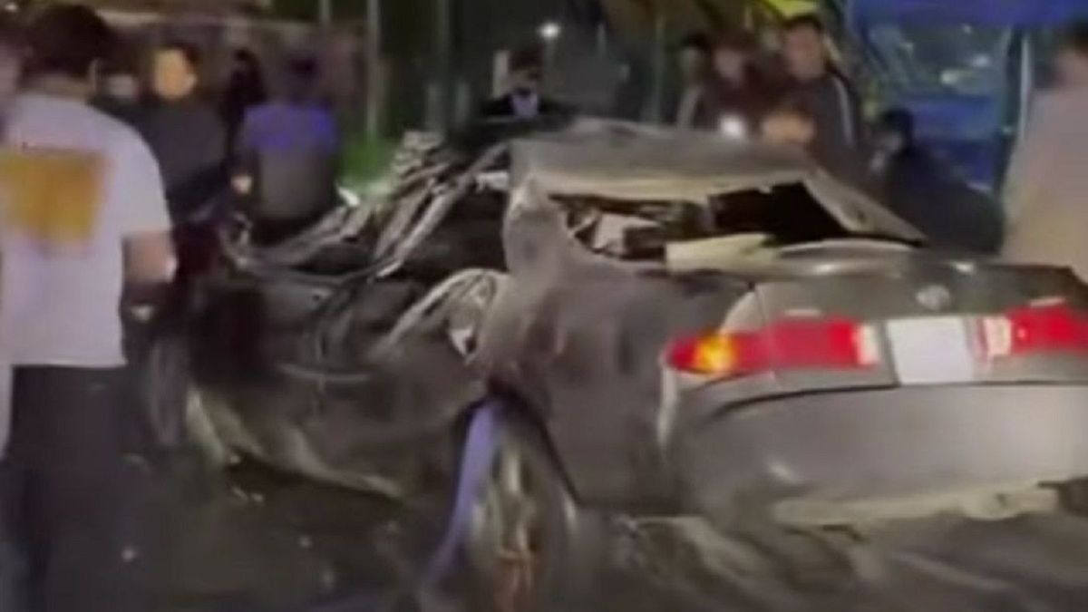 Поврежденный в ДТП автомобиль