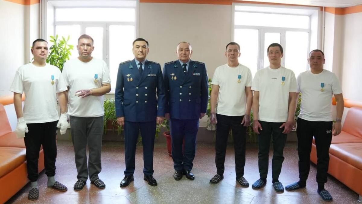 Полиция қызметкерлері марапатталды
