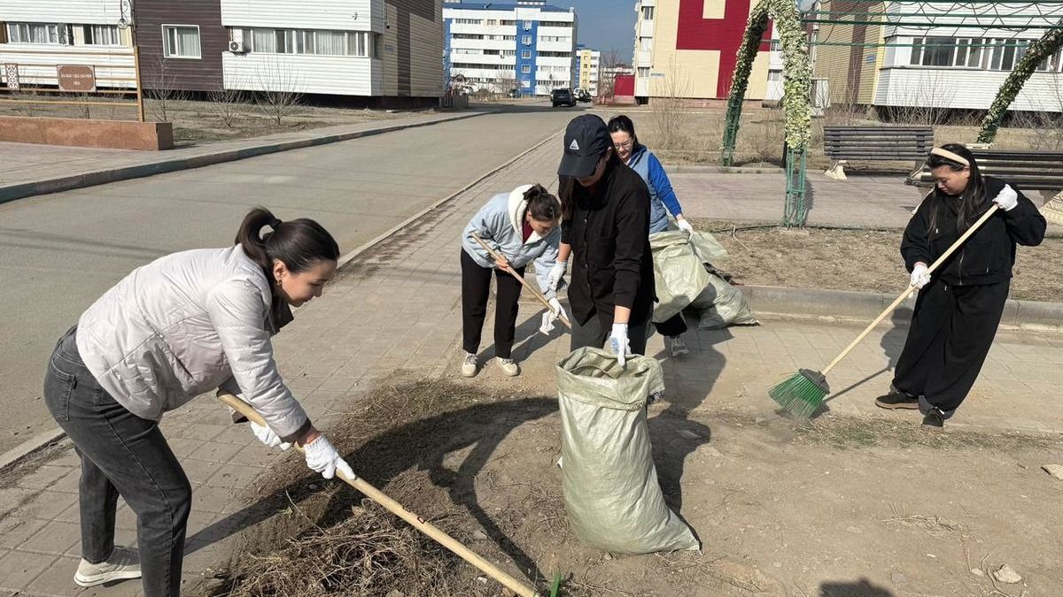В Ұлытау прошла масштабная экологическая акция