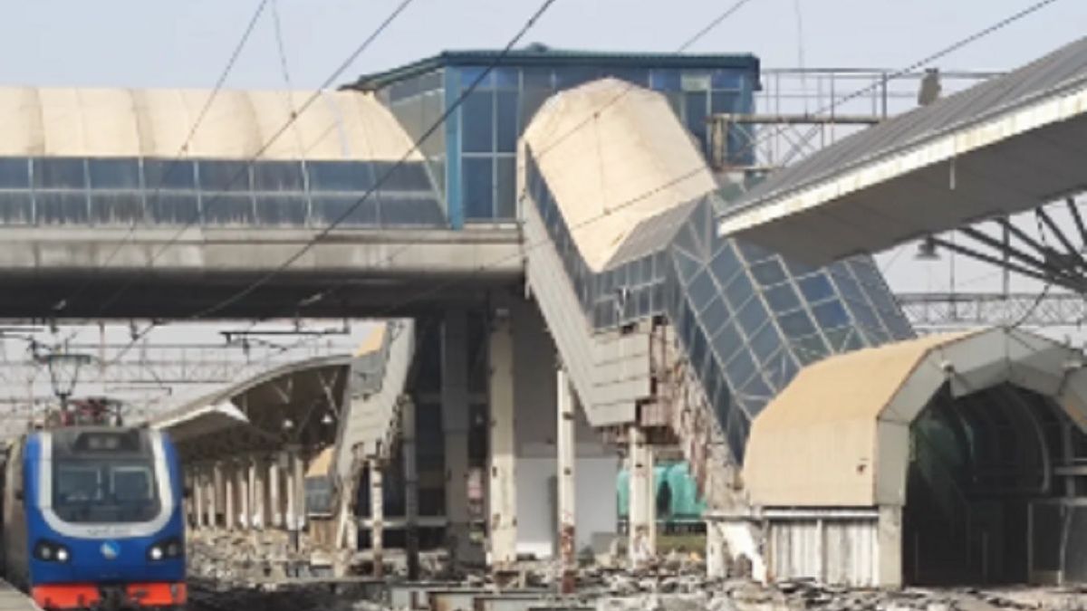 Ремонт вокзала Алматы-1