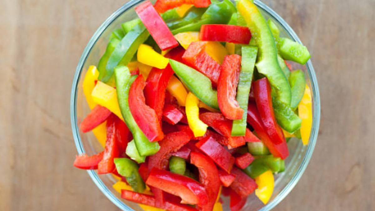 Болгарский перец кусочками