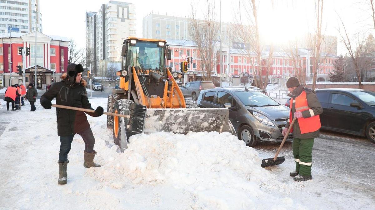 Уборка снега