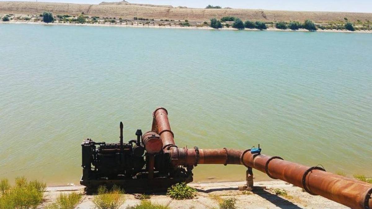 Незаконная насосная установка