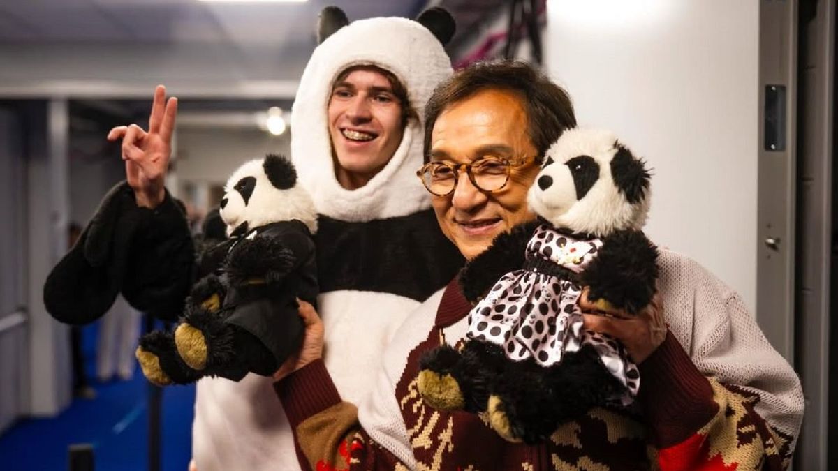 Михаил Шайдоров и Джеки Чан