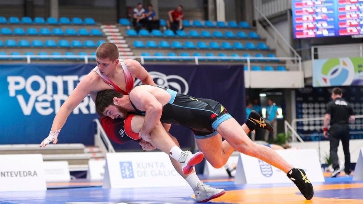 казахстанский борец вольного стиля Камиль Куруглиев