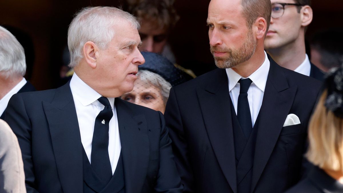 Эндрю Маунтбеттен-Виндзор и принц Уильям