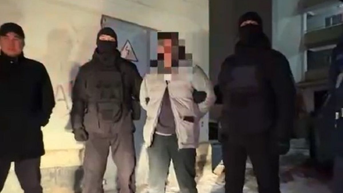 Задержанный в Актау