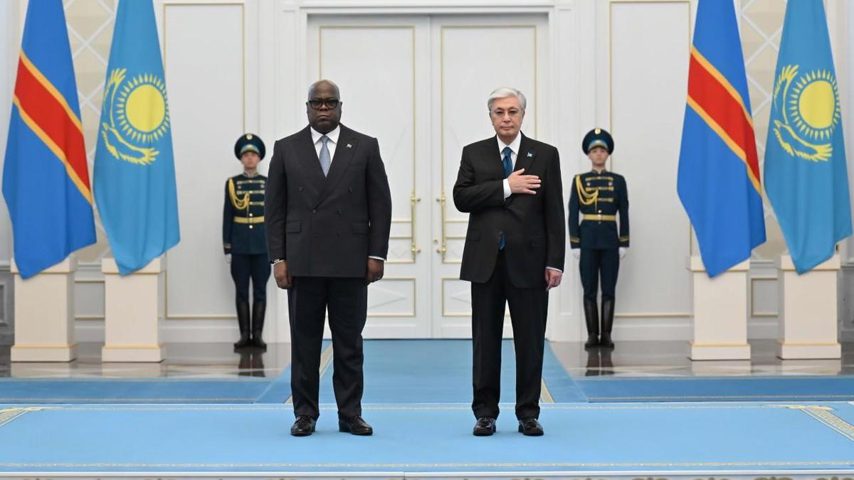 Касым-Жомарт Токаев и Феликс Чисекеди