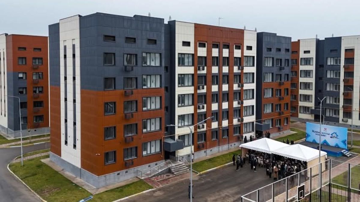 Выдача жилья в Шымкенте