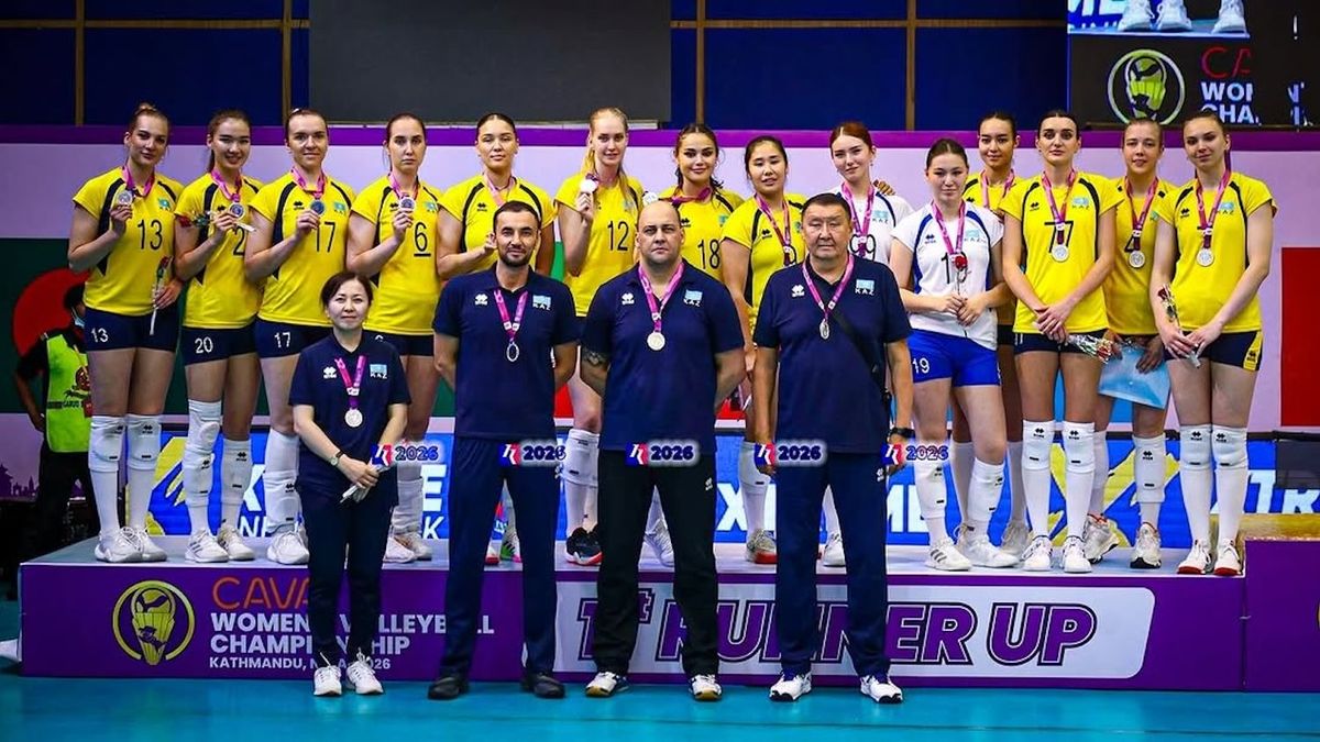 Женская сборная Казахстана по волейболу на чемпионате CAVA