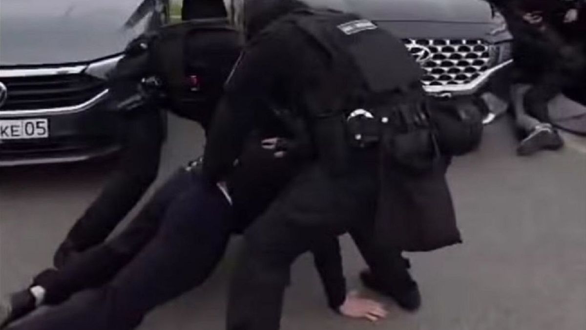 Задержание подозреваемых