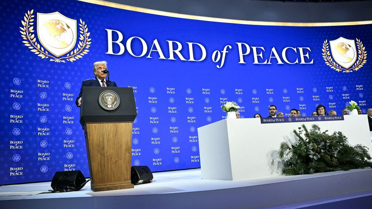 Выступление Трампа на Совете мира по Газе