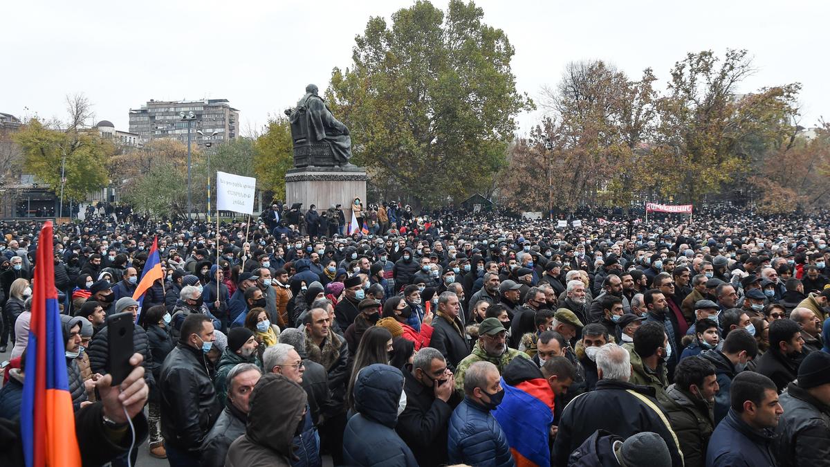 Протесты в Армении