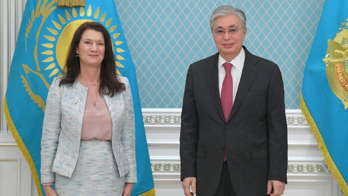 Токаев принял министра иностранных дел Швеции Анн Линде