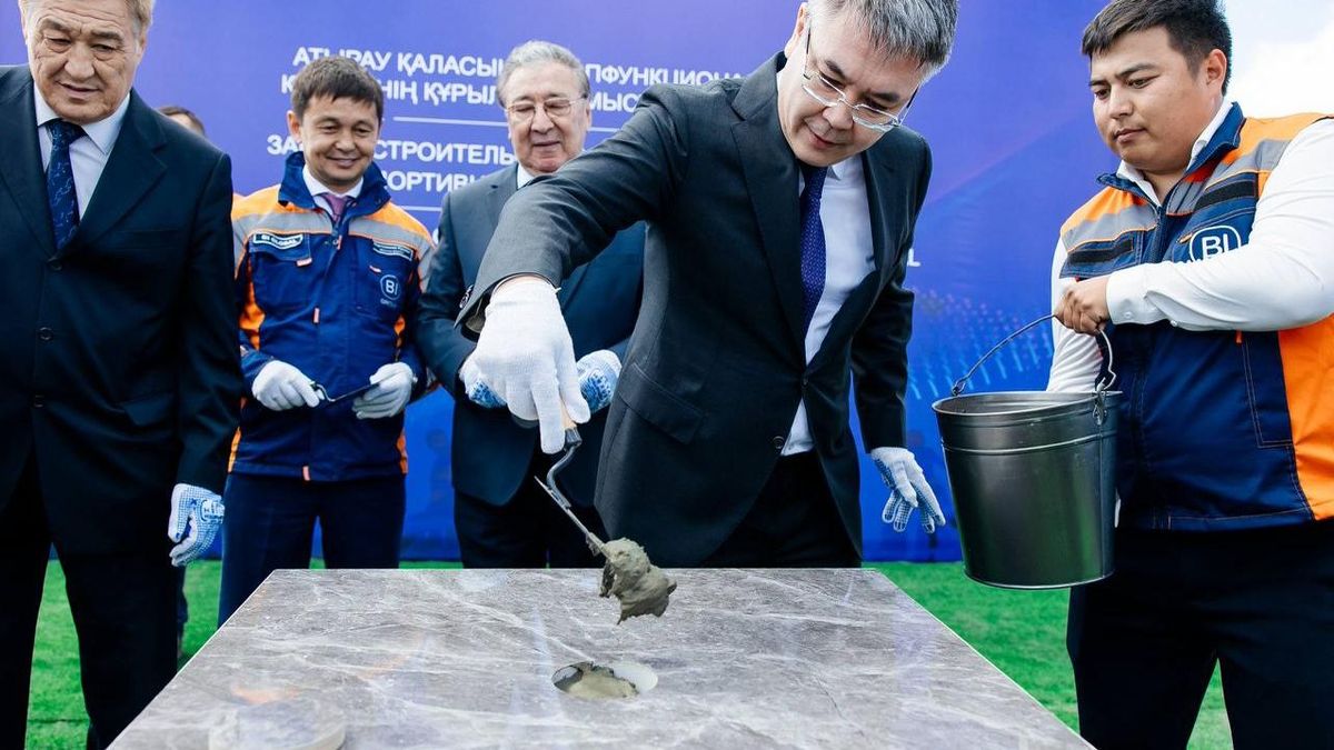 Старт строительства "Атырау Арена"
