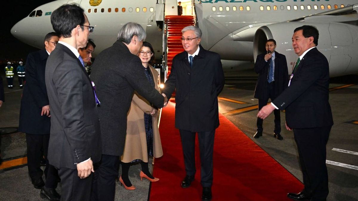 Касым-Жомарт Токаев прибыл в Японию