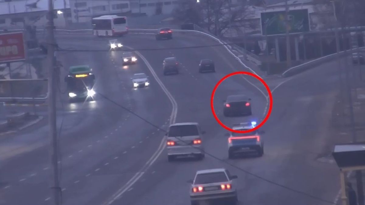 Погоня полицейских