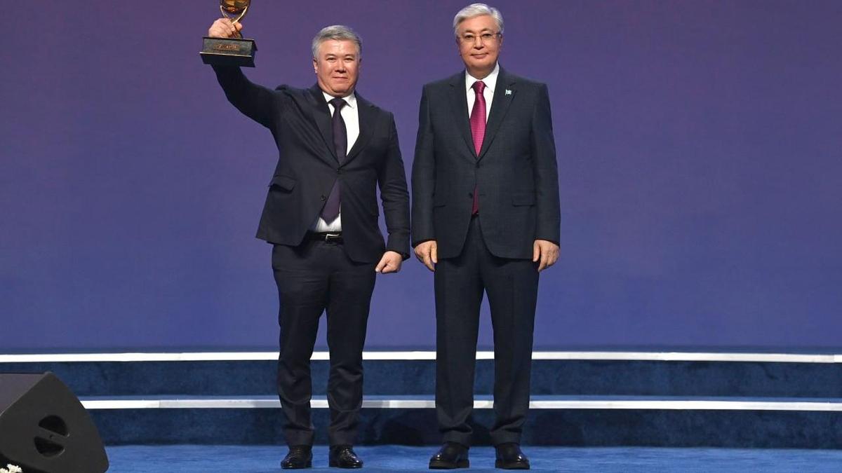 Касым-Жомарт Токаев на премии Касым-Жомарт Токаев на премии