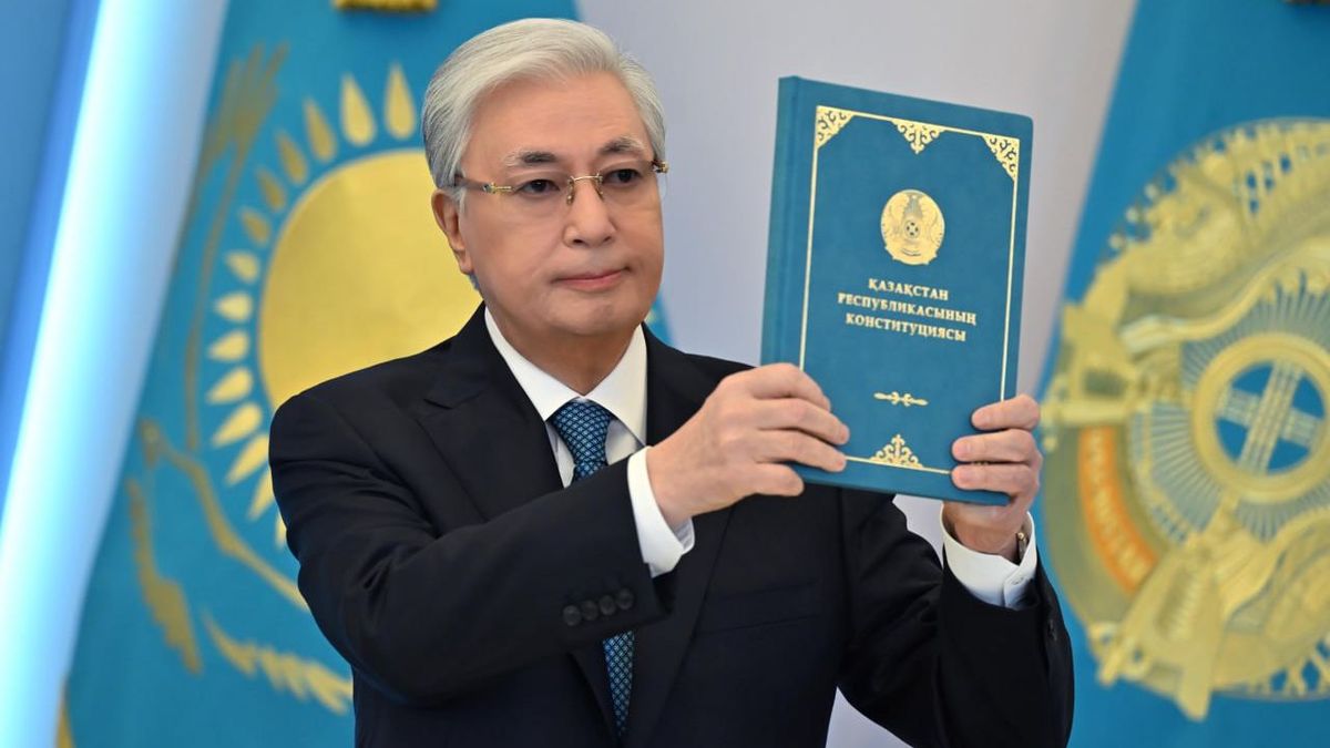 Президент Казахстана Касым-Жомарт Токаев
