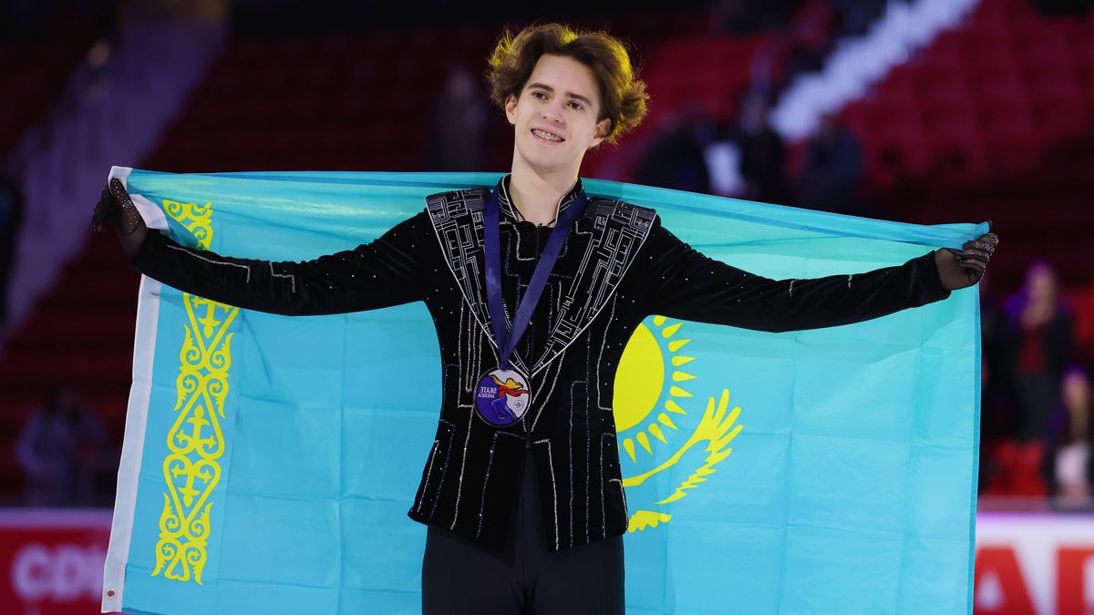 Казахстанский фигурист Михаил Шайдоров