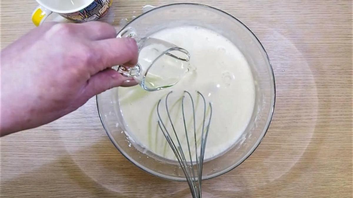 Приготовление теста для блинов