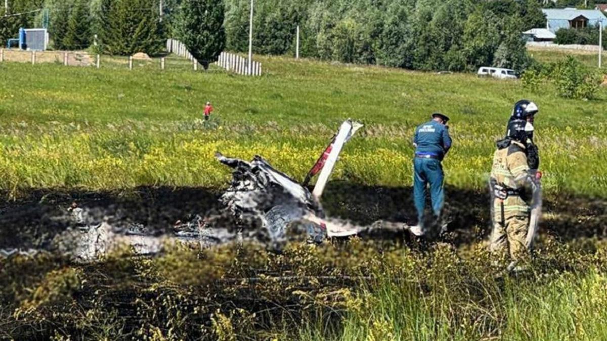 Самолет разбился в Татарстане