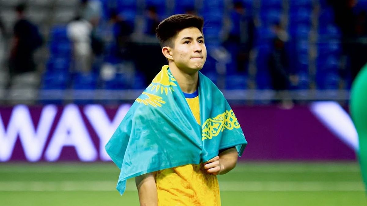 Казахстанский футболист Дастан Сатпаев