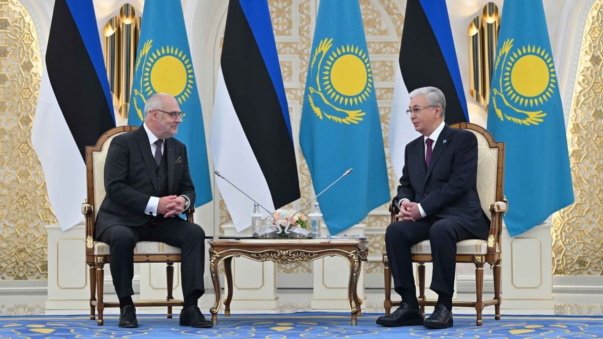 Касым-Жомарт Токаев и Алар Карис