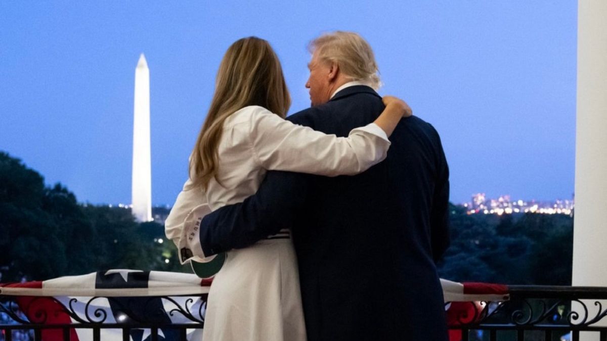 Дональд и Мелания Трамп