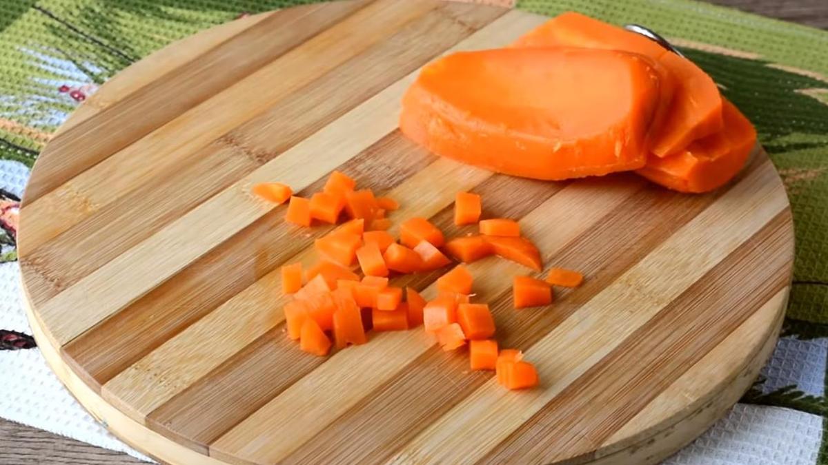 Нарезка моркови