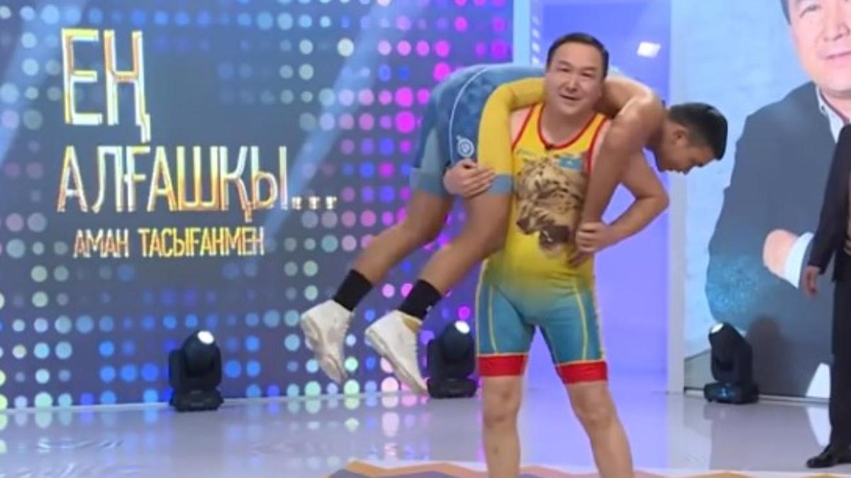 Рамазан Стамғазиев күресу кезінде