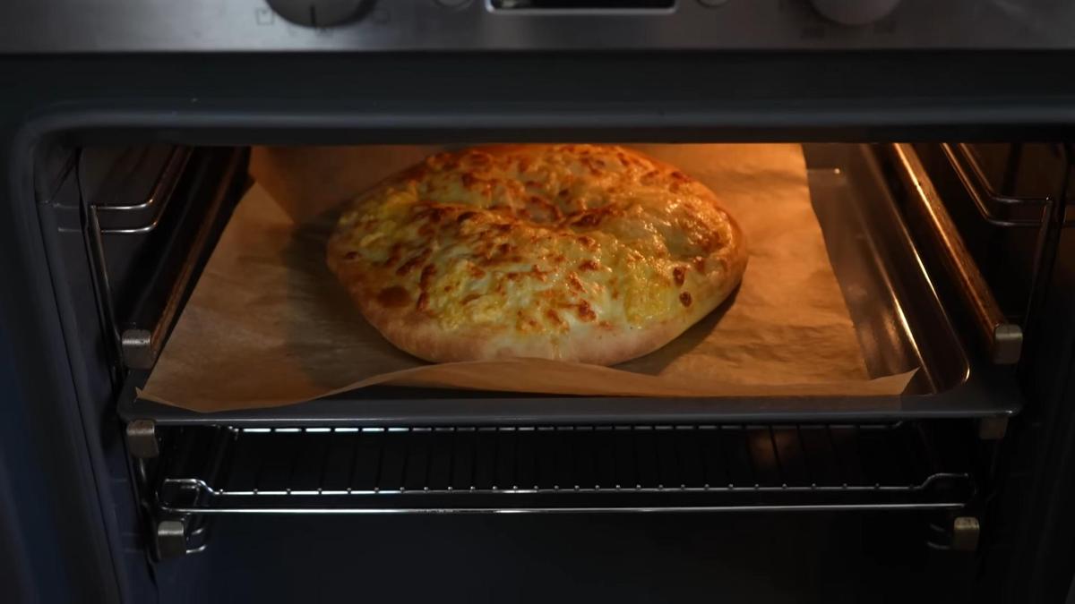 Хачапури на противне в духово шкафу