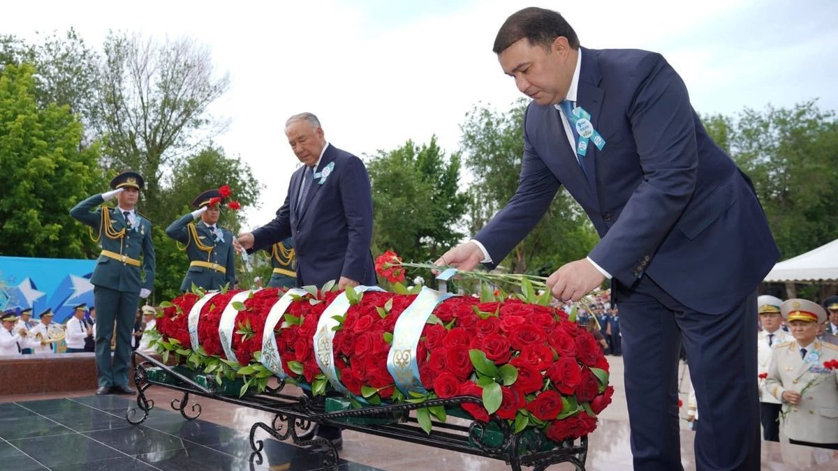 Празднование Дня Победы в Туркестанской области