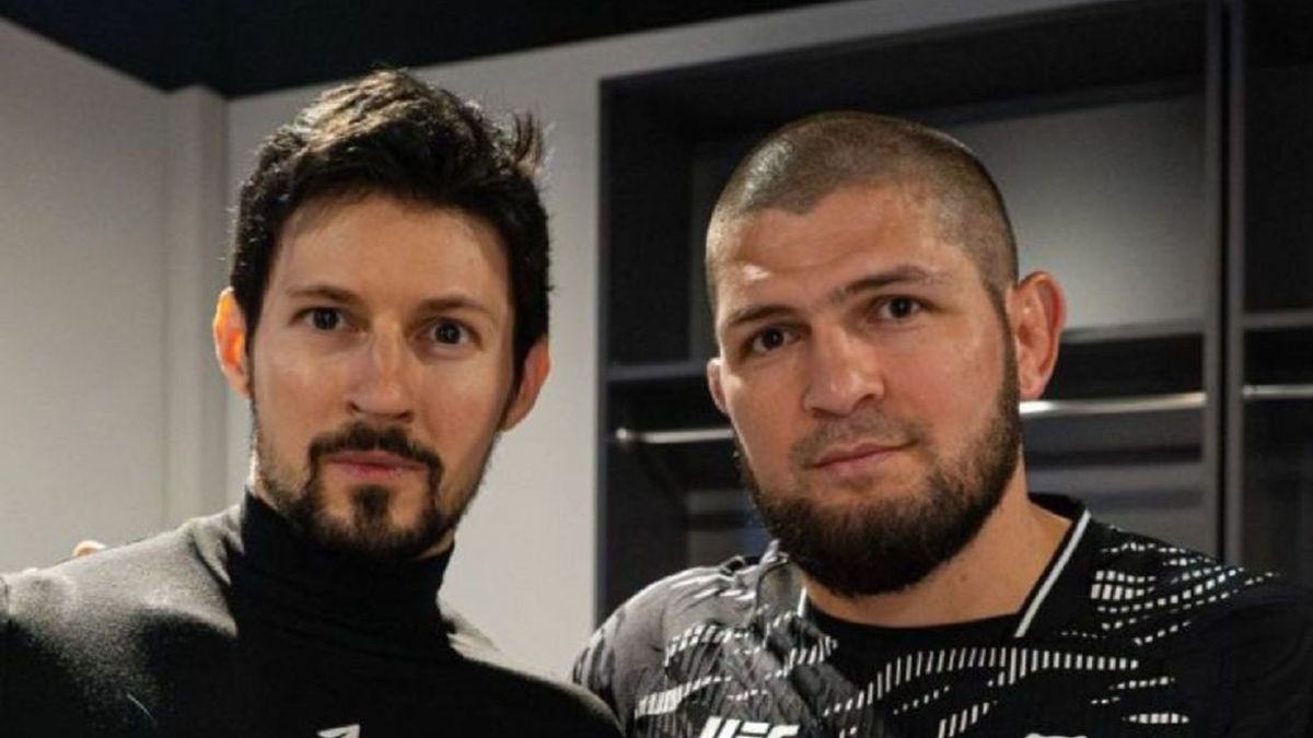 Павел Дуров и Хабиб Нурмагомедов