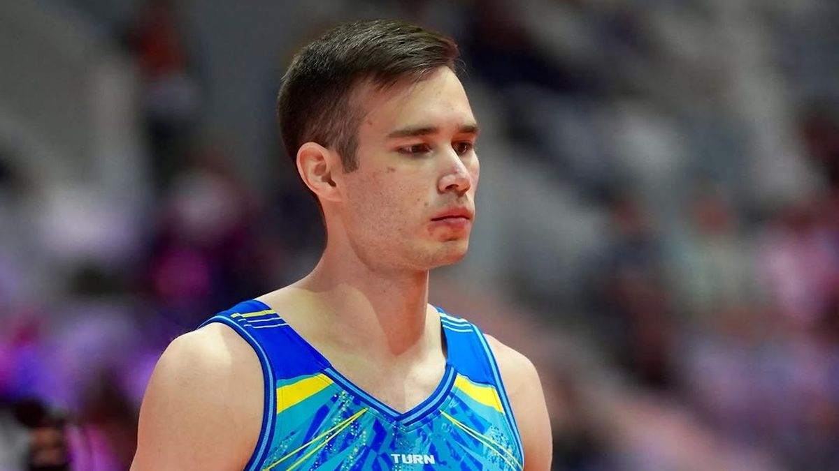 Казахстанский гимнаст Нариман Курбанов