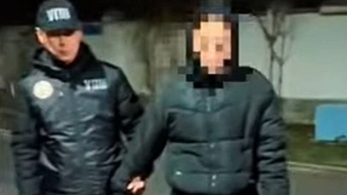 Задержанная в Шымкенте