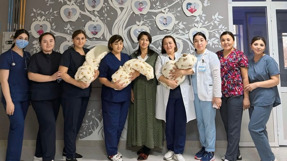 Роженица из Туркестанской области