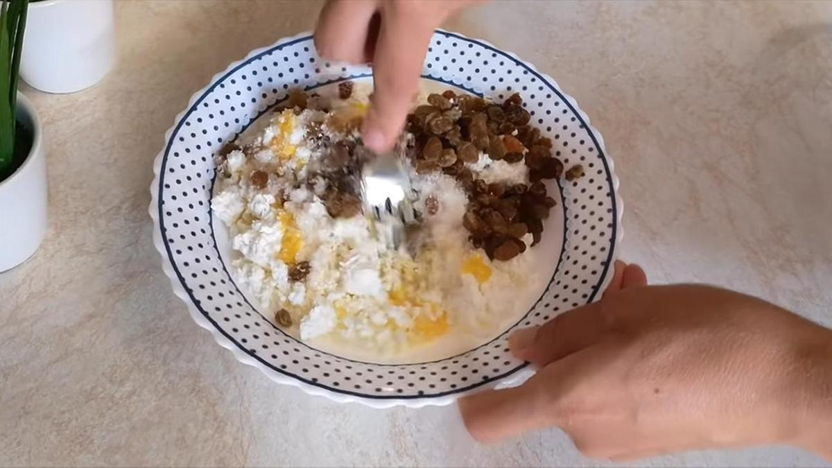Приготовление творожной начинки