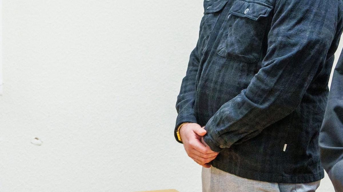 Мужчина в суде