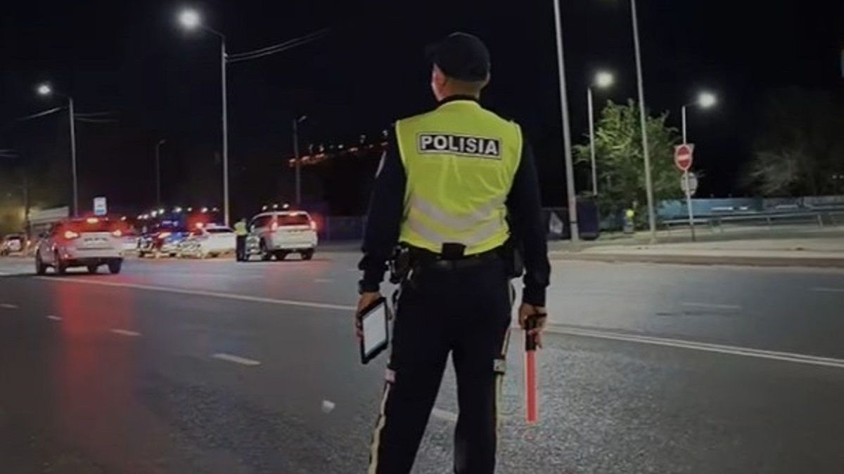 Еще в один город Казахстана съехались полицейские из разных регионов